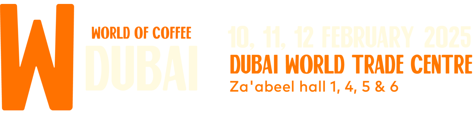 World of Coffee Dubai Logo